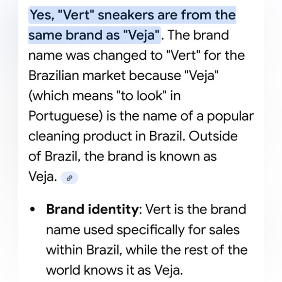 VEJA / VERT White & Gray Sustainable Sneakers - Picture 11 of 11